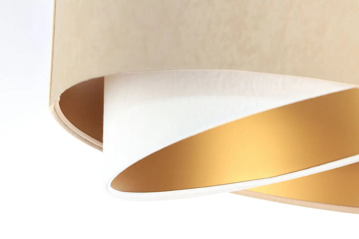 Suspension Luminaire | GALAXY AURIC (Beige/Blanc)