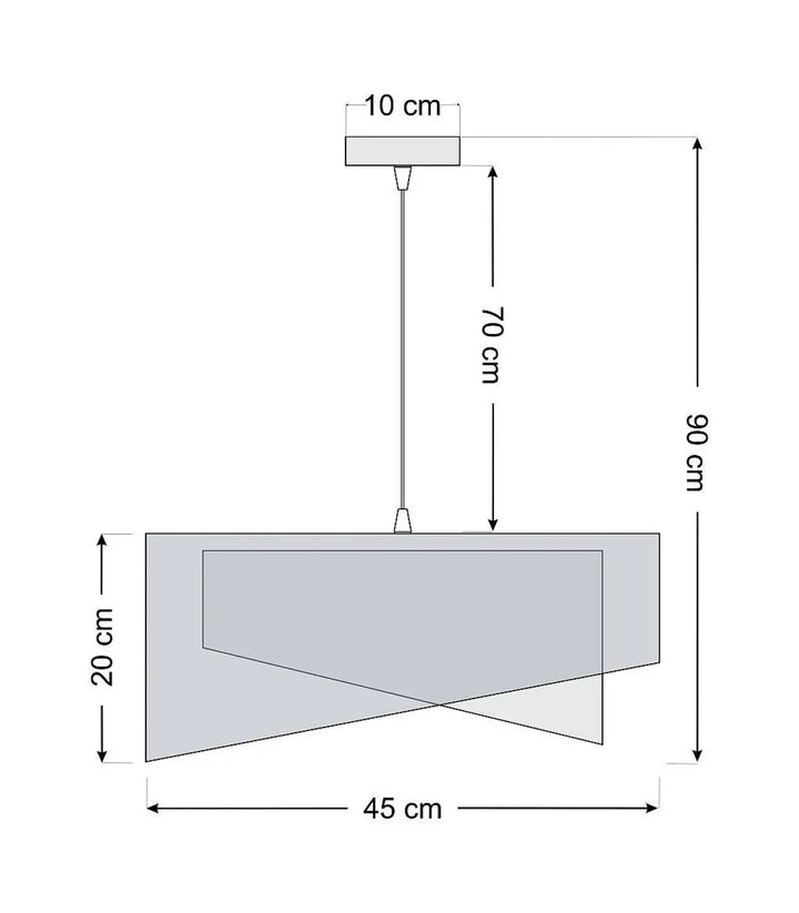 Suspension Luminaire | GALAXY AURIC  (Beige/Doré)