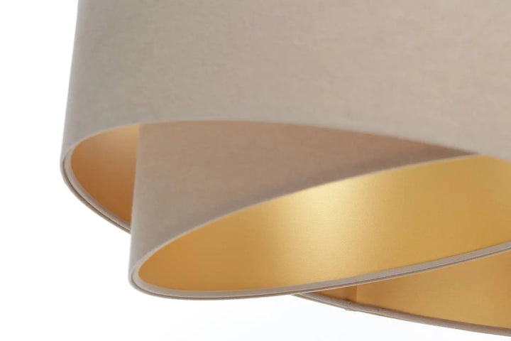 Suspension Luminaire | GALAXY AURIC  (Beige/Doré)
