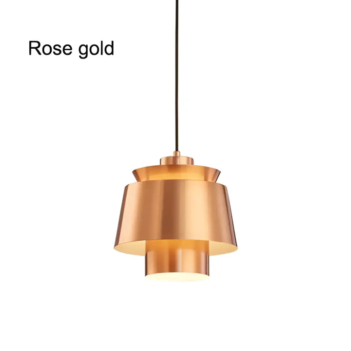 Suspension luminaire design moderne en métal coloré design