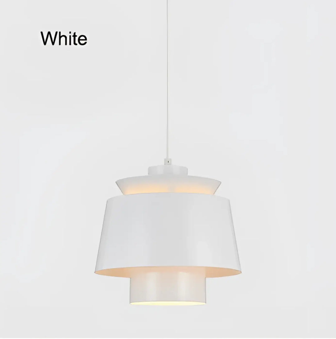 Suspension luminaire design moderne en métal coloré design