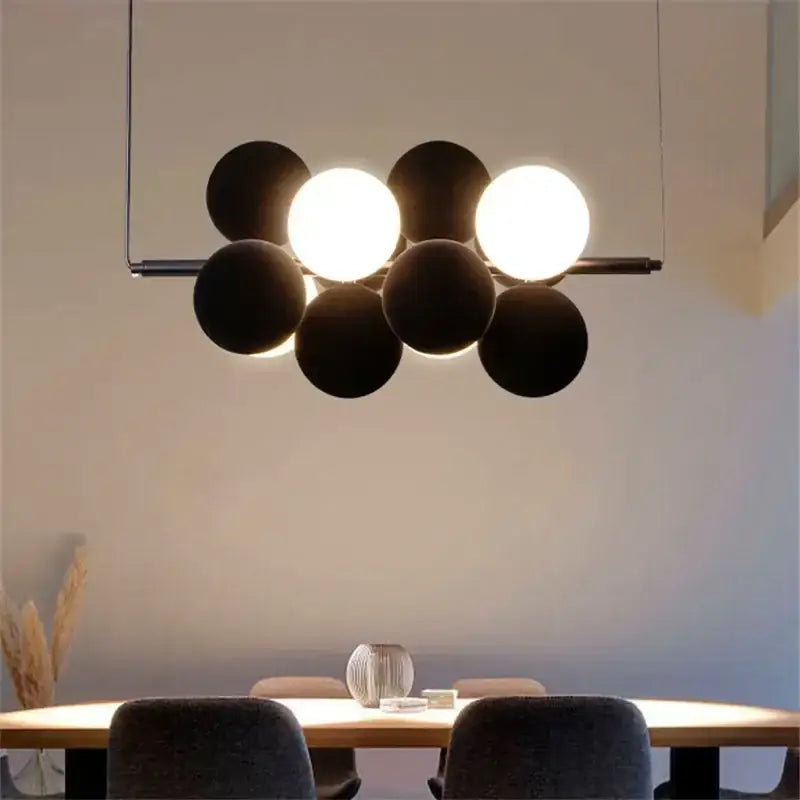 Suspension Design Moderne Boules Élégante Style Raffiné