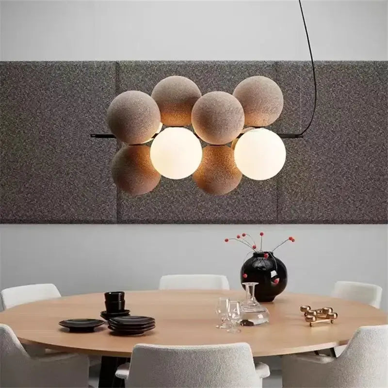 Suspension Design Moderne Boules Élégante Style Raffiné
