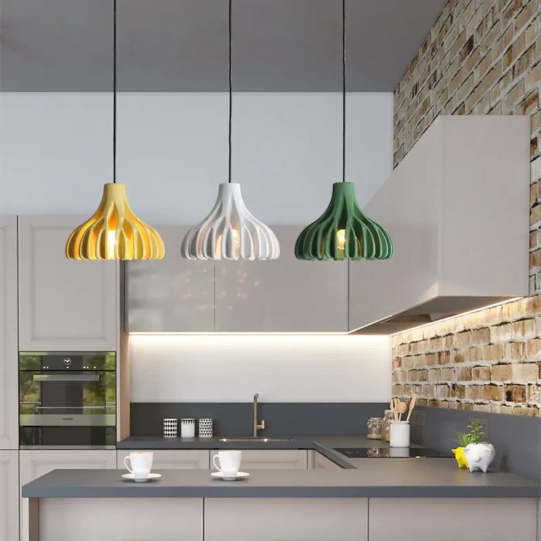 Suspension luminaire design moderne avec éclairage led style