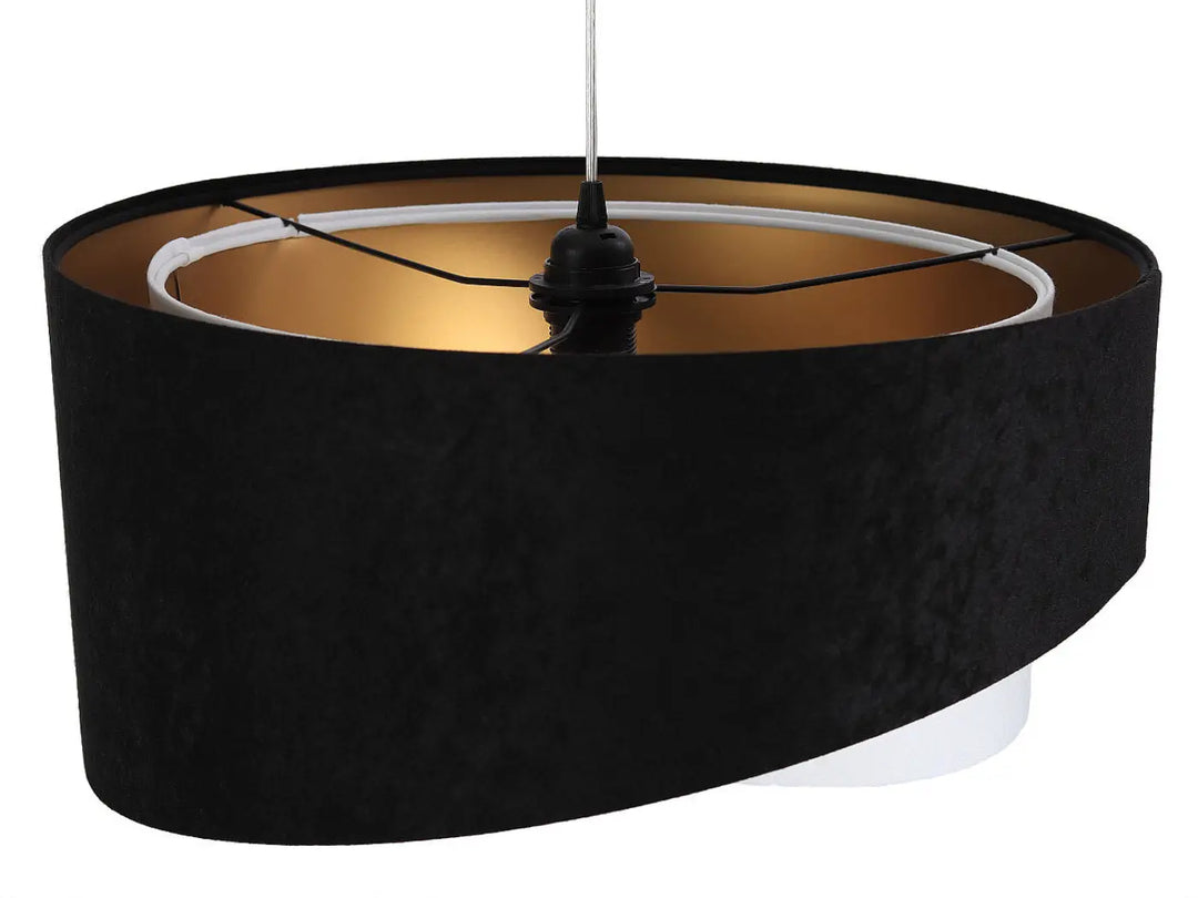 Suspension Luminaire | GALAXY AURIC  (Noir/Blanc)