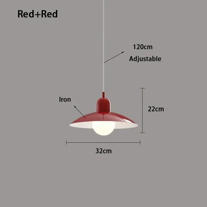 Suspension luminaire design nordique pour salle à manger élégante