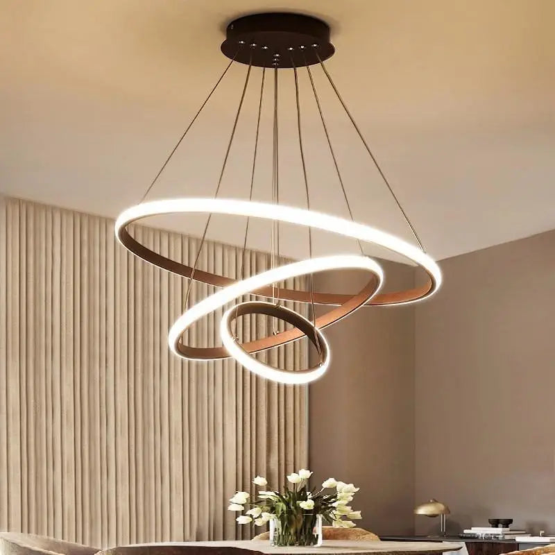 Suspension Luminaire Design Spirale Acrylique