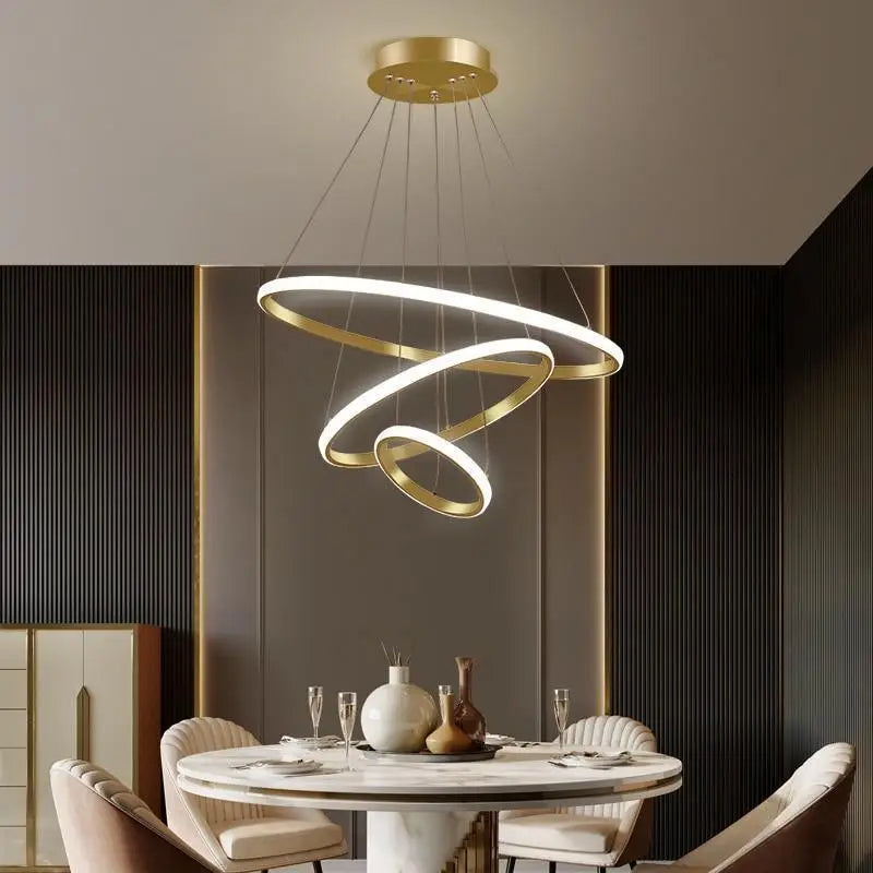 Suspension Luminaire Design Spirale Acrylique