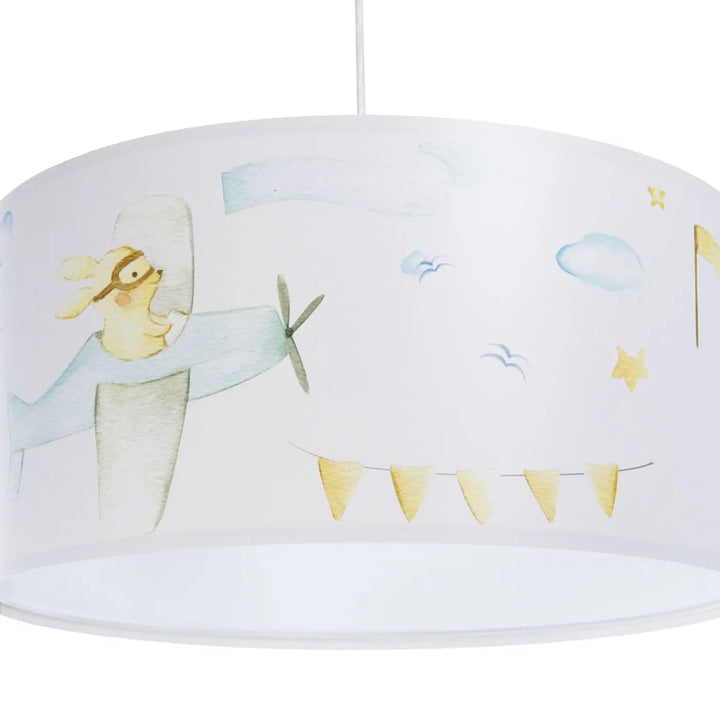 Pendant lamp Sweet Dreams Foto – White/Pastel blue