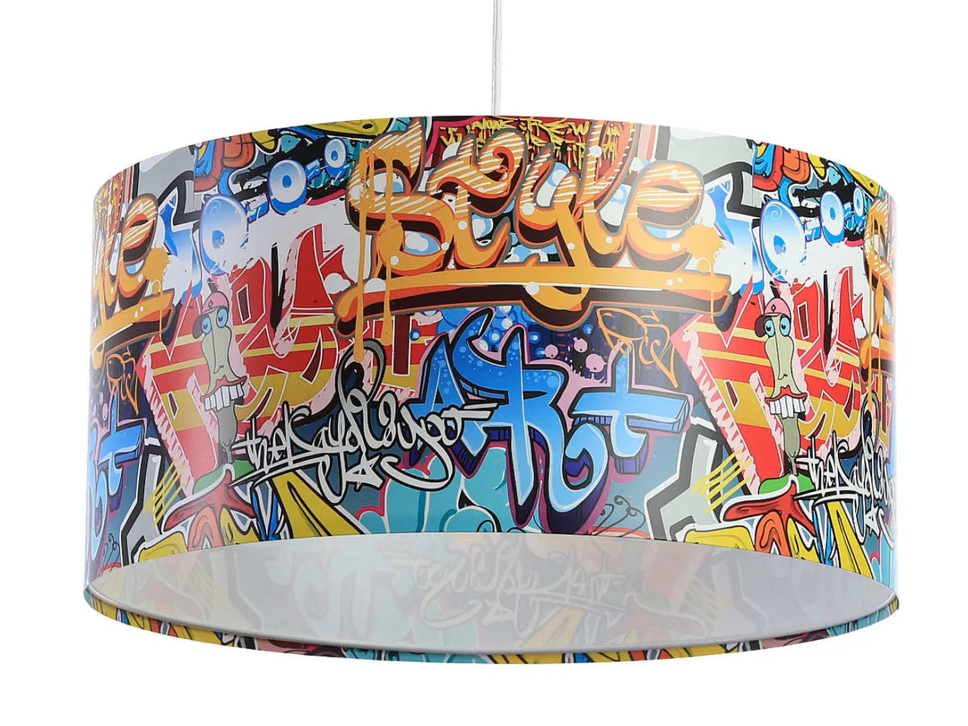 Pendant lamp Foto Kids Graffiti