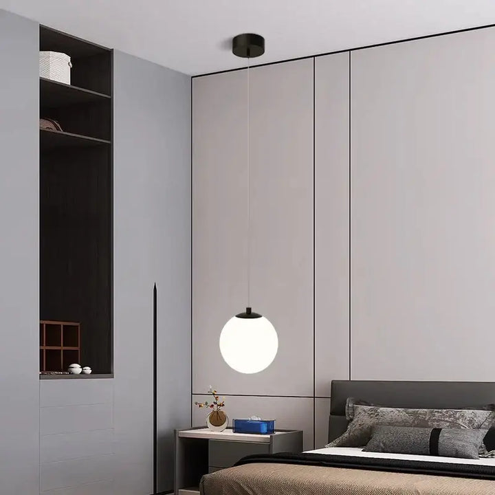 Suspension luminaire fine à LED pour cuisine moderne

