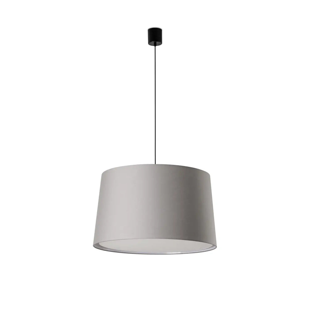 Suspension Windsor abat-jour gris de Faro Barcelona