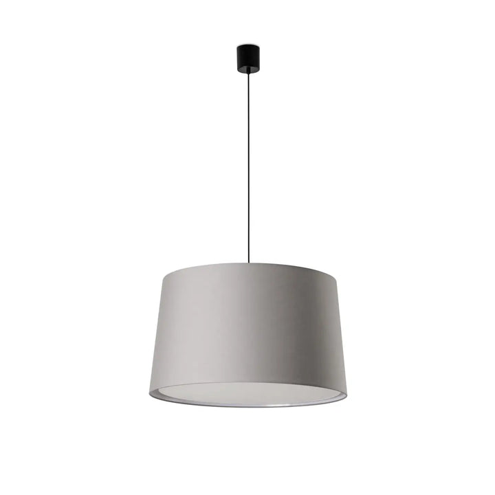 Suspension Windsor abat-jour gris de Faro Barcelona