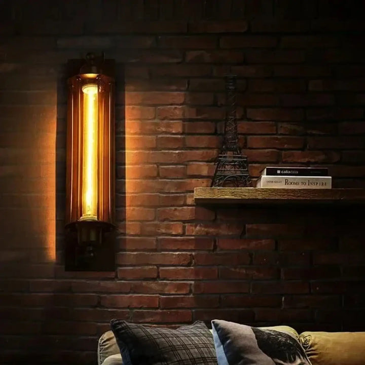 Suspension luminaire industriel noir au design vintage