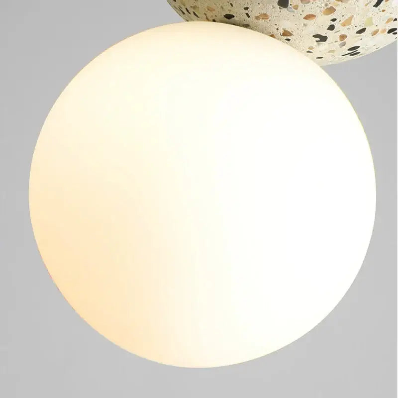 Suspension luminaire moderne à sphères décoratives

