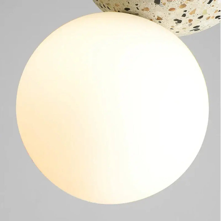Suspension luminaire moderne à sphères décoratives

