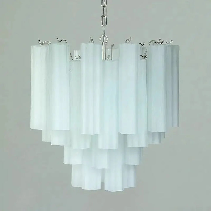 Suspension moderne avec abat‑jour en verre style classique