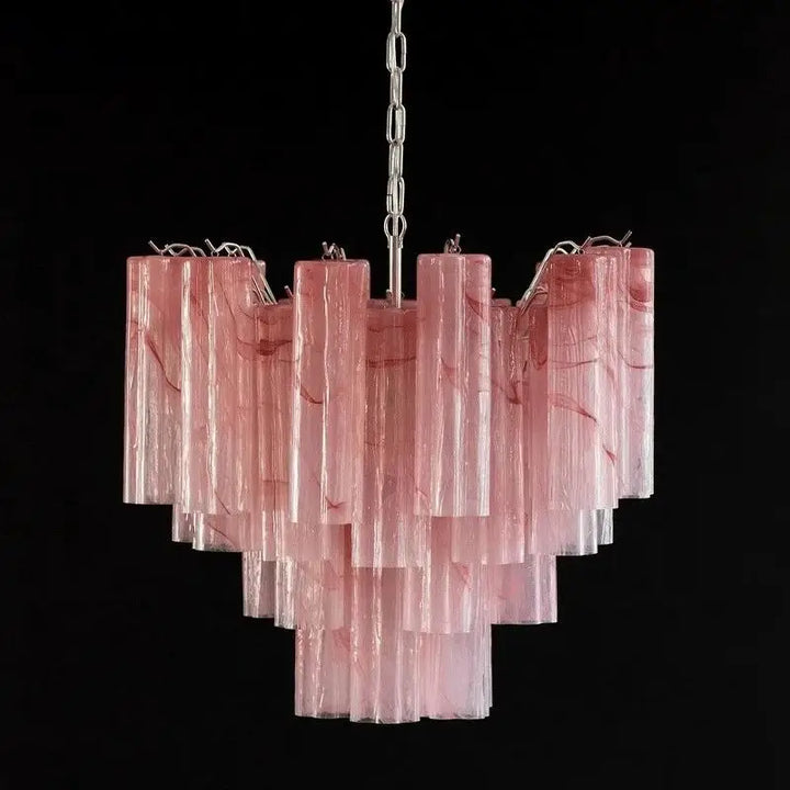 Suspension moderne avec abat‑jour en verre style classique