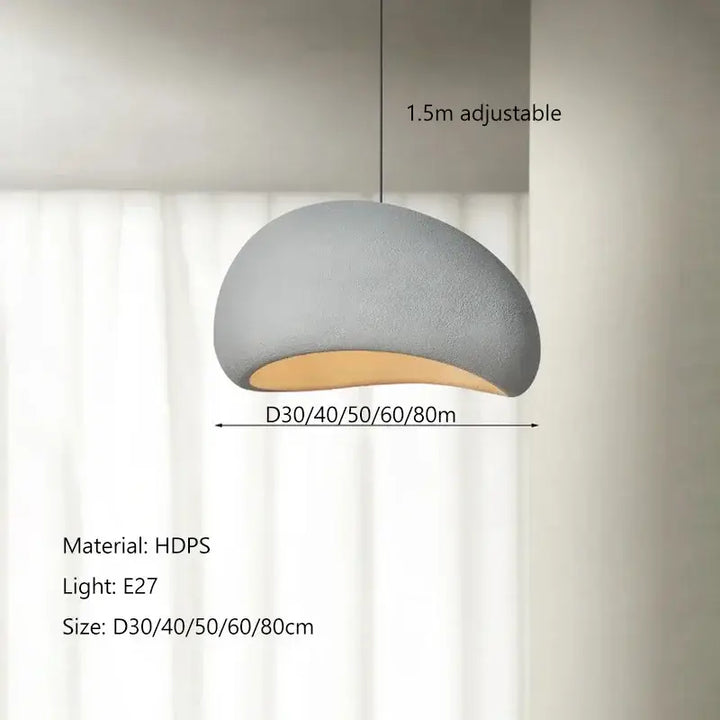 Suspension luminaire moderne en hdps design contemporain