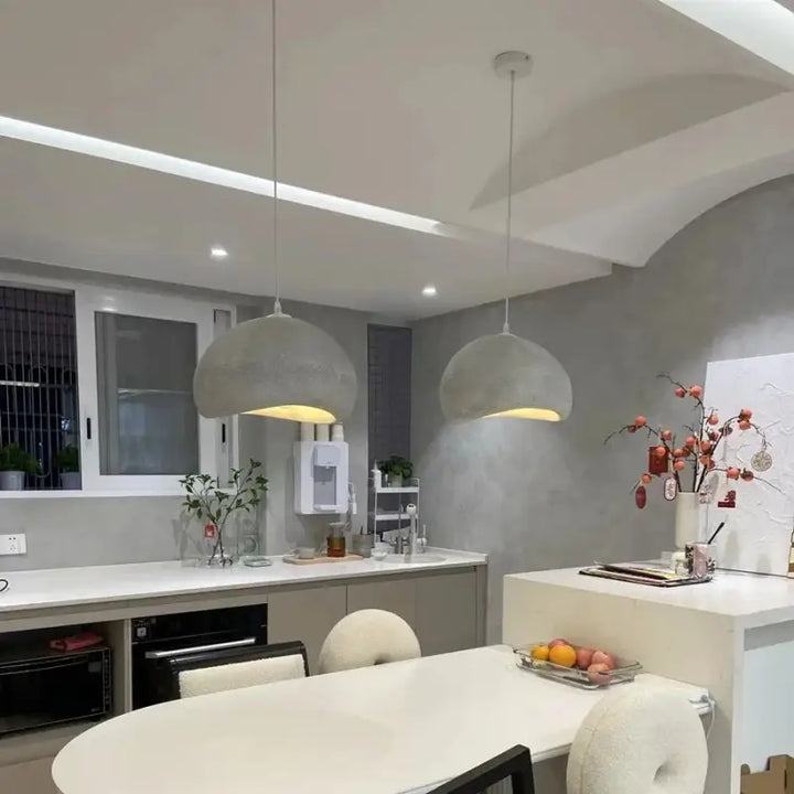 Suspension luminaire moderne en hdps design contemporain