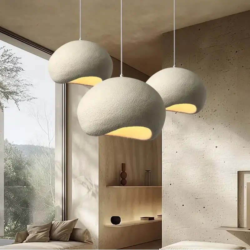 Suspension luminaire moderne en hdps design contemporain