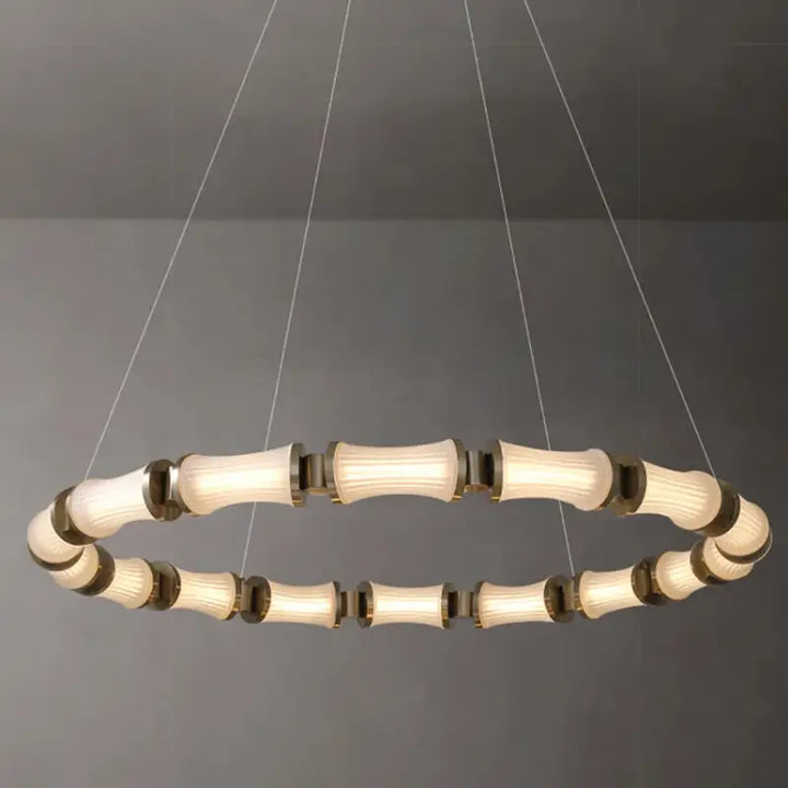 Suspension luminaire moderne led design circulaire style