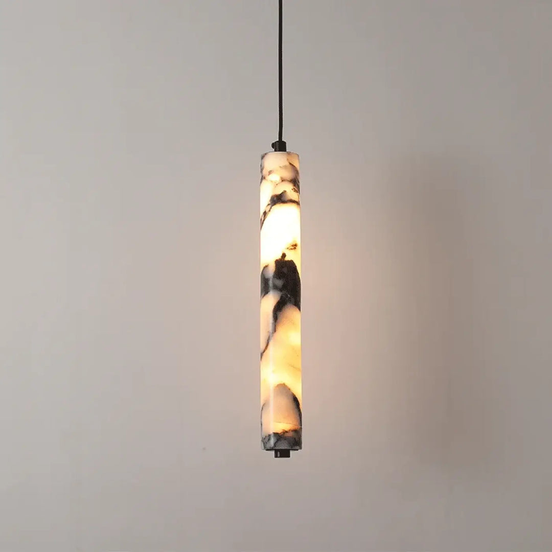 Suspension luminaire moderne en marbre éclatant led raffiné