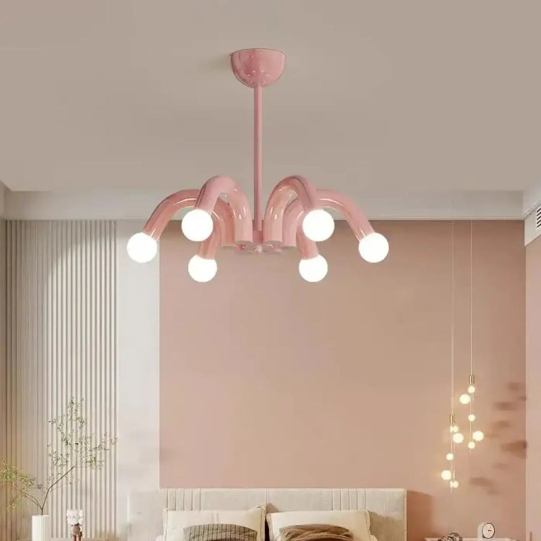 Suspension Luminaire Moderne Original Avec Boules Lumineuses

