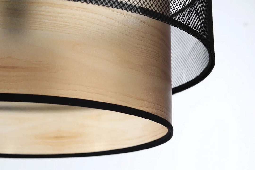 Suspension Luminaire | DUO (Noir/Beige)