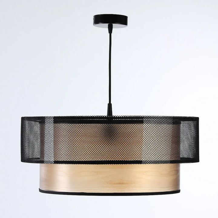 Suspension Luminaire | DUO (Noir/Beige)