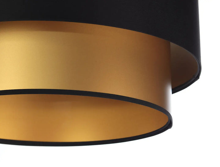 Suspension Luminaire | DUO (Noir/Doré)