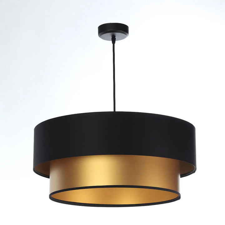 Suspension Luminaire | DUO (Noir/Doré)