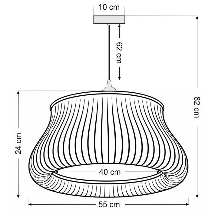 Suspension luminaire oblo noir doré avec design moderne côtelé et finition métallique pour lumière élégante intérieure