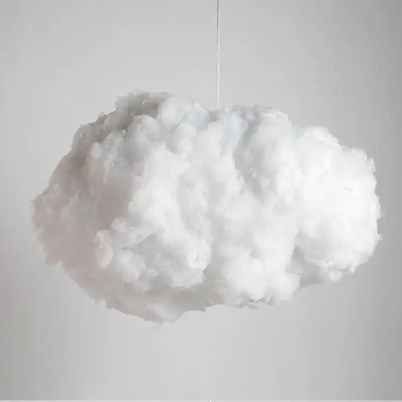 Suspension luminaire nuage en cotton pour intérieur moderne

