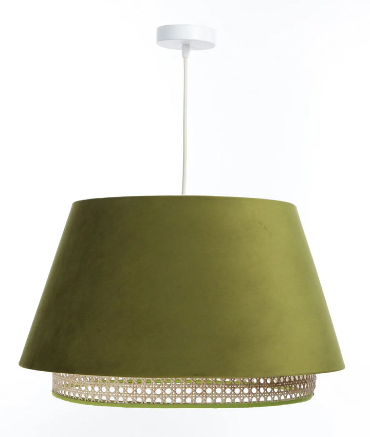 Suspension Luminaire | SENSEI RATTAN (OLIVE)