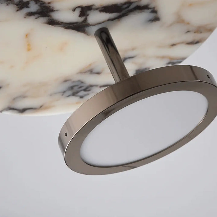 Suspension luminaire en pierre style contemporain moderne