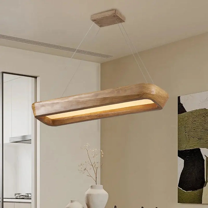 Suspension Luminaire Rectangulaire Minimaliste Rectangulaire Arrondi