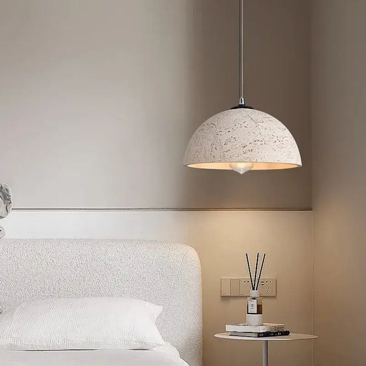 Suspension luminaire en résine design contemporain élégant