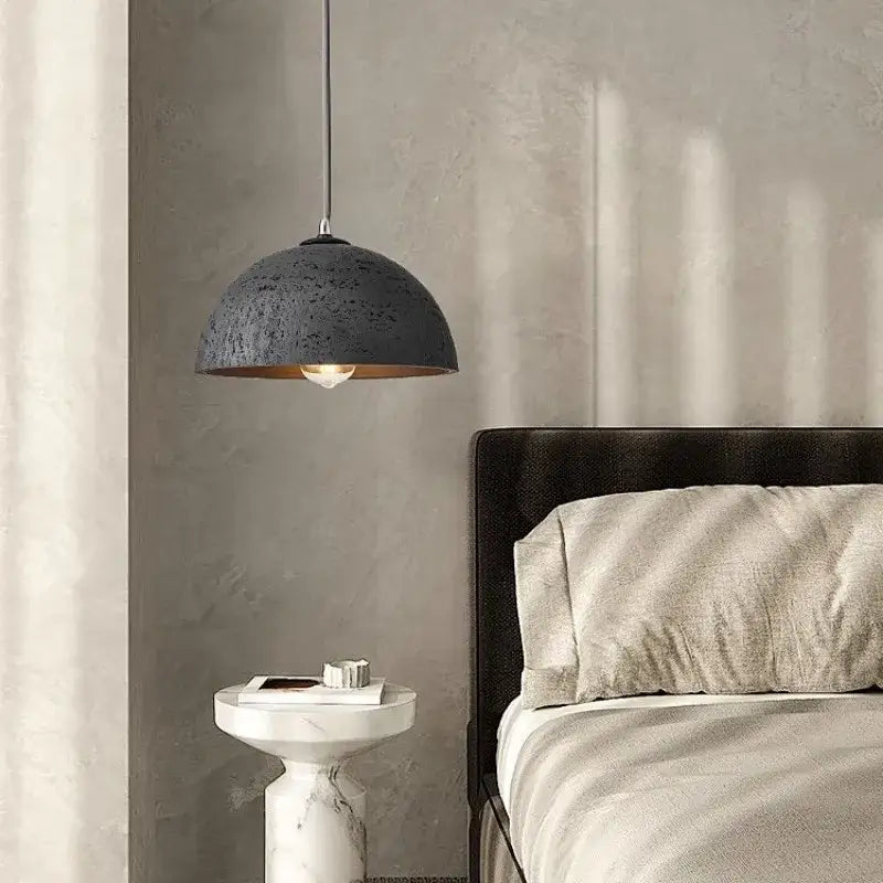 Suspension luminaire en résine design contemporain élégant