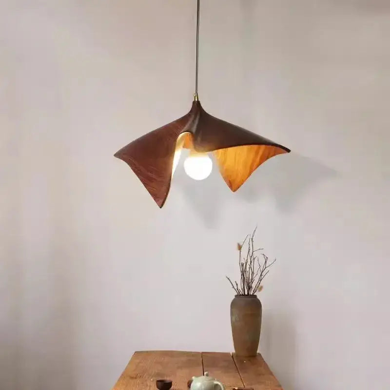 Suspension luminaire en résine design vintage style rétro