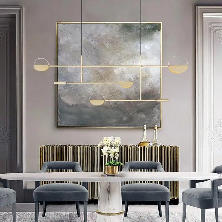 Suspension Luminaire Scandinave Design Graphique