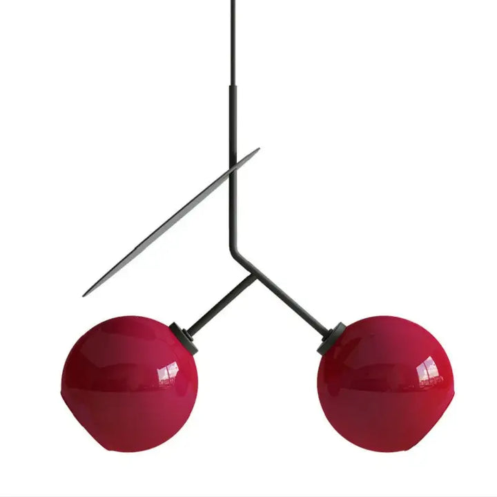 Suspension Luminaire Sphère Colorée Style Contemporain Chic