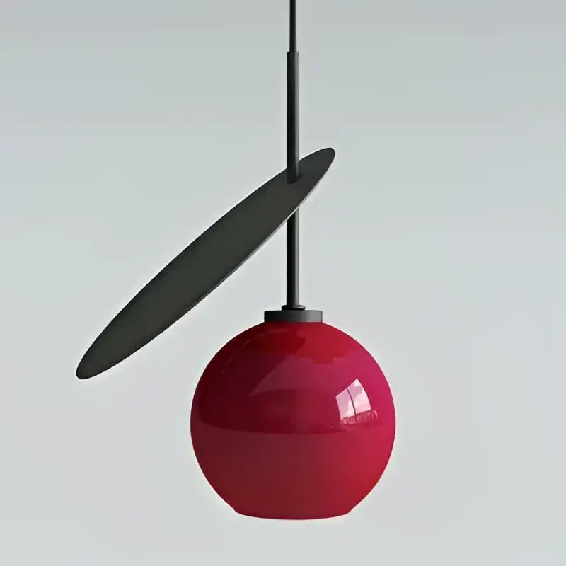 Suspension Luminaire Sphère Colorée Style Contemporain Chic