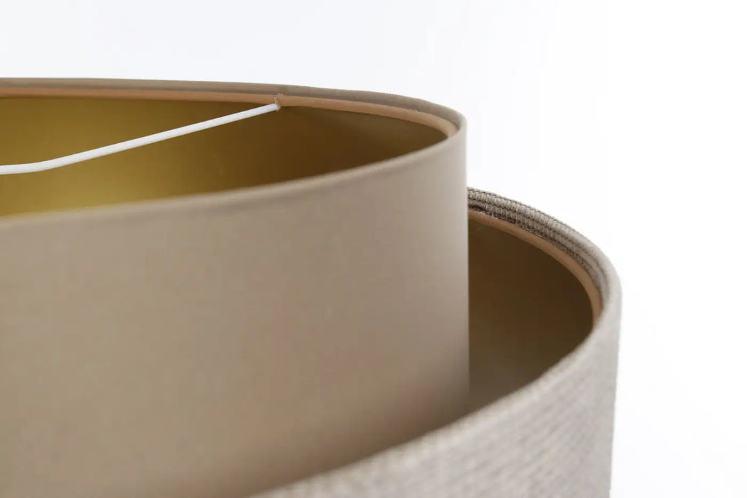 Suspension Luminaire | DOBLO CLASSIC (Beige/Doré)
