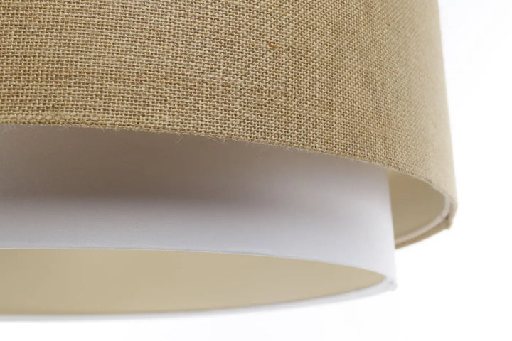 Suspension Luminaire | DOBLO CLASSIC (Blanc/Beige/Ecru)
