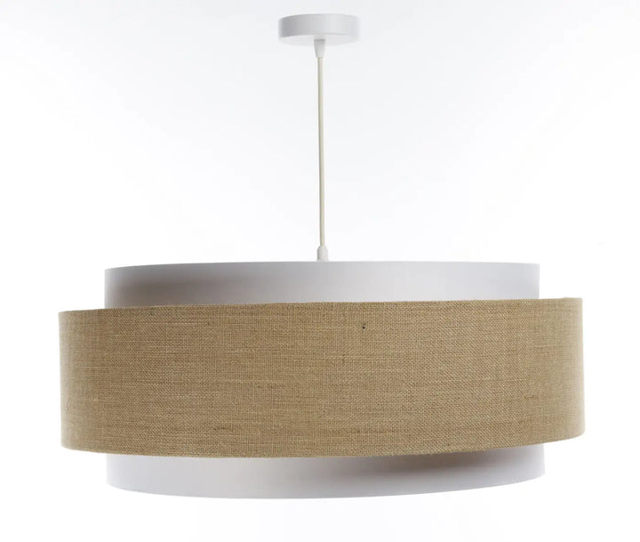 Suspension Luminaire | DOBLO CLASSIC (Blanc/Beige/Ecru)