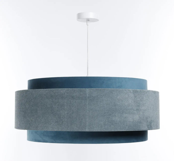 Suspension Luminaire | DOBLO CLASSIC (Bleu Clair/Argent)