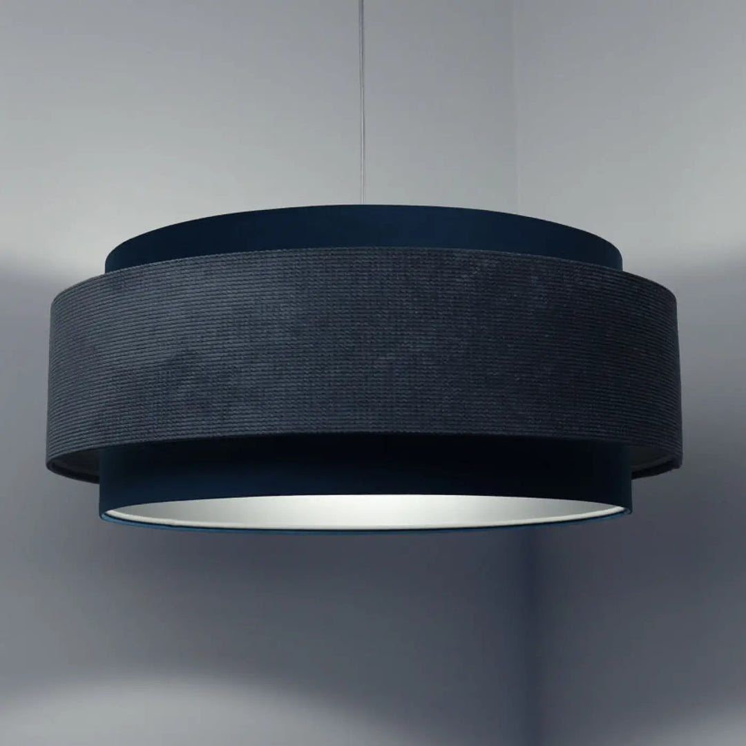 Suspension Luminaire | DOBLO CLASSIC (Bleu Clair/Argent)