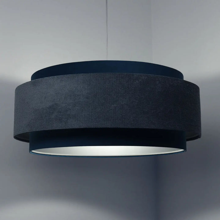 Suspension Luminaire | DOBLO CLASSIC (Bleu Clair/Argent)