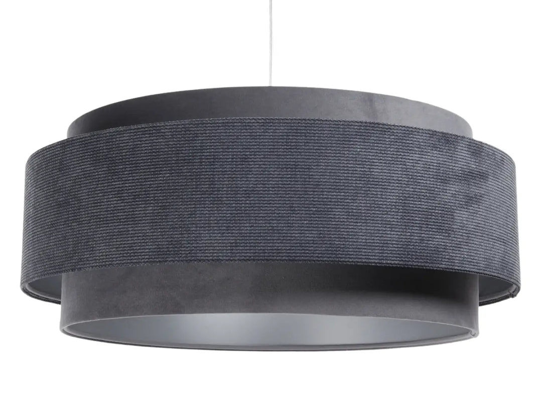 Pendant lamp Doblo Classic – Graphite/Silver